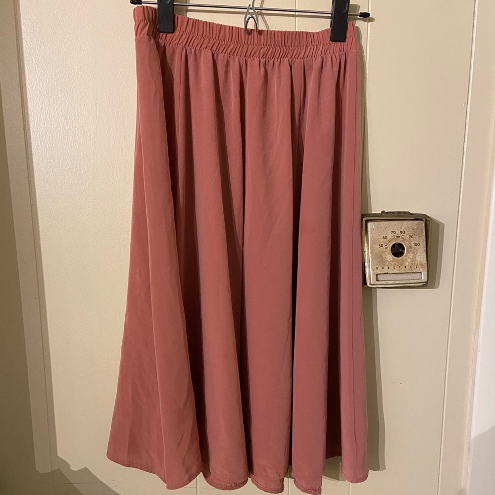 Mimu maxi peek skirt